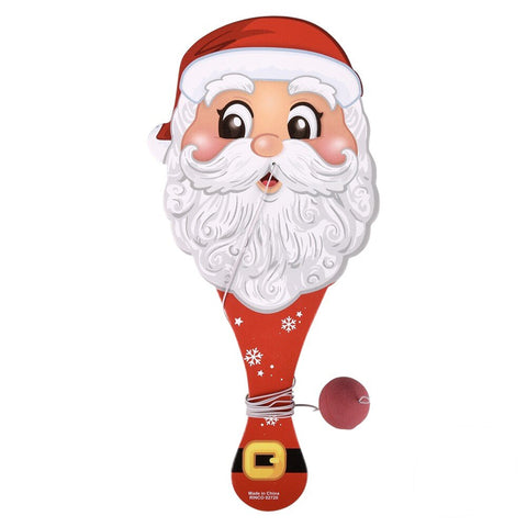 Christmas Themed Santa Paddle Ball Kids Toy