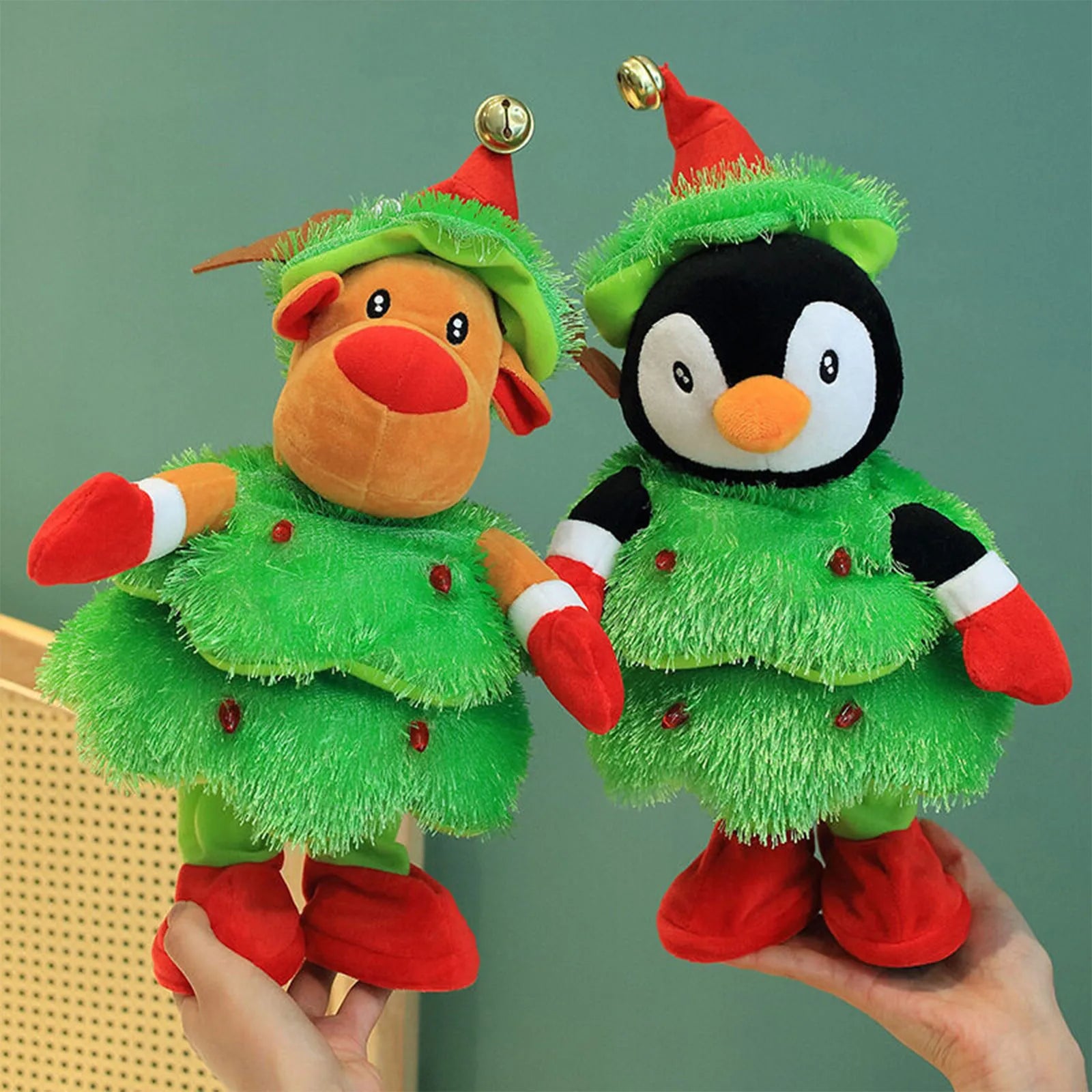 Christmas Tree Plush Toy, Singing And Dancing Christmas Toys, Musical Christmas Stuffed Decorations, Cute Xmas Gift