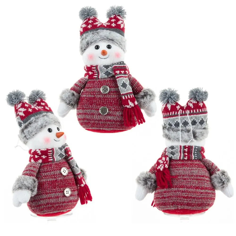 Merry Christmas Christmas Ornament Pendant New Year Gift Doll Window Display Plush Stuffed Toys 2025 DIY Car Ornament